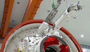 웬톈의 인덱싱 로봇 팔