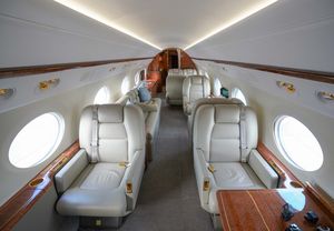 넷제츠(NetJets) 걸프스트림 G450 내부