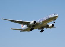 원월드 도색의 B777-200ER