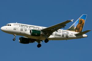 프론티어 항공은 A318을 처음 운용한 항공사였다.