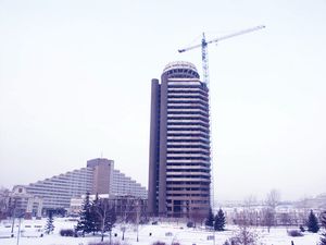 크라스노야르스크의 미완공 건물