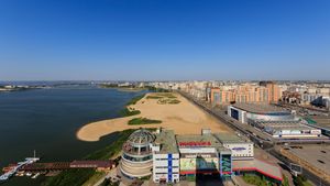 카잔의 한 지역