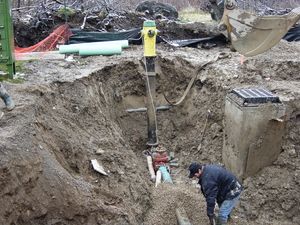 캐나다 온타리오주의 소화전 설치