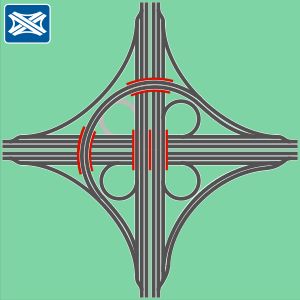 목포 나들목 형태