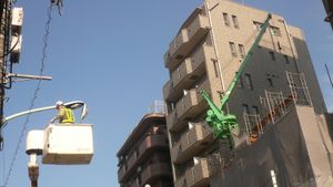 가로등 정비, 도쿄에서