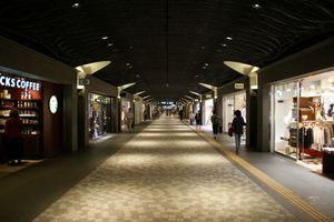 텐진 지하상가 (텐진 지하도시), 주오구, 후쿠오카, 후쿠오카현, 일본