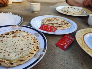 이 지역의 인기 있는 요리 중 하나인 차프초르. 나가르와 훈자 계곡에서 널리 만들어진다