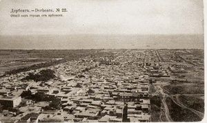 나린-칼라 요새에서 바라본 도시 전경, 1910년대