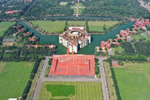 방글라데시 국회의사당 전경