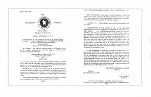 면책 조례는 무지브의 암살자들을 26년 동안 기소로부터 보호했습니다. 1996년에 폐지되었습니다.