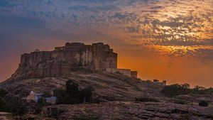 메흐랑가르, 수 세기 동안 마르와르의 수도