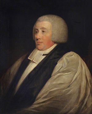 트리니티 칼리지에서의 지도교수 윌리엄 로트 맨셀, 1815년경.