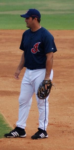 2007년 클리블랜드 인디언스 시절의 라이언 가르코(Ryan Garko)