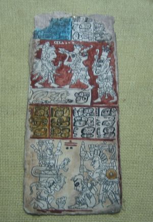 2006년부터 체투말에 전시된 마야 코덱스 사본