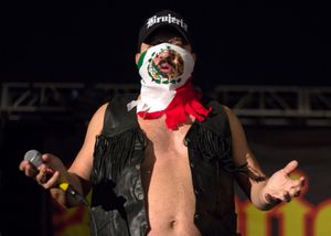 2017년 멕시코시티에서의 후안 브루호