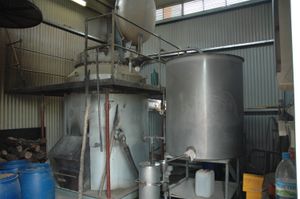 샌달우드의 수증기 증류, 이집트