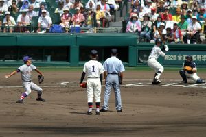 고교야구의 시구식(여름 고시엔, 2010년)