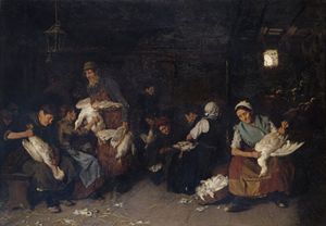 거위털 뽑는 여인들 (1872)
