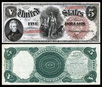 1880년 5달러 합법화폐