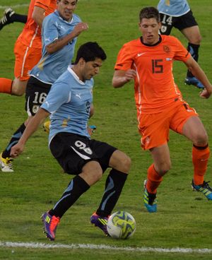 스테인 스하르스와 루이스 수아레스