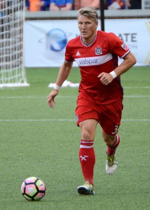 바스티안 슈바인슈타이거는 2017년부터 2019년까지 시카고에서 뛰었다.