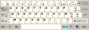 프랑스 AZERTY 키보드