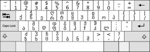 Windows 조지아어 키보드 배열
