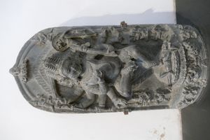 콜카타 인도 박물관의 춤추는 바이라바