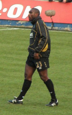 2008년 포츠머스 경기 전 캠벨