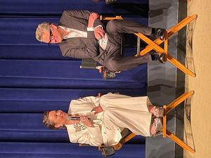 2022년 콜린 퍼스와 함께한 콜먼