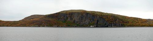 무르만스크 근처 콜라 반도 전경