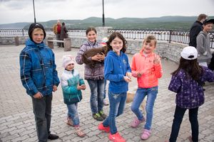 무르만스크의 어린이들