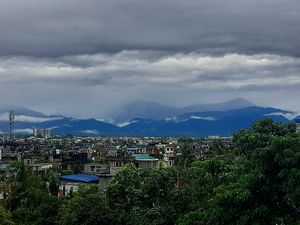 몬순 기간의 실리구리 (2024년 9월)