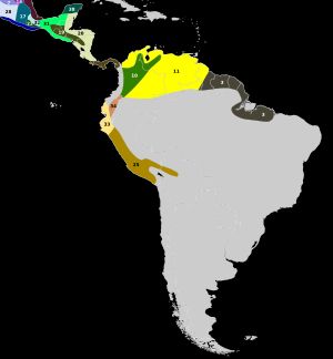 중앙아메리카와 남아메리카