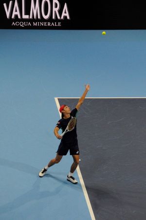 2019년 넥스트 제너레이션 ATP 파이널즈에서의 알렉스 드 미노어