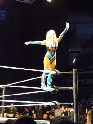 2019년 1월 WWE 하우스쇼에서 라나