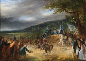 폴린 오주(Pauline Auzou)의 샤를 10세의 귀환