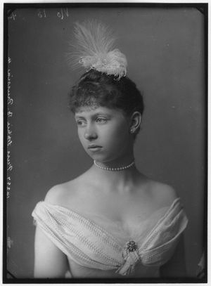 프로이센의 소피 공주, 1887년.