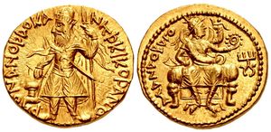 카니슈카 1세와 마나오바고