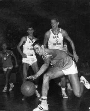 1965년 경기 중 레알 마드리드 선수들