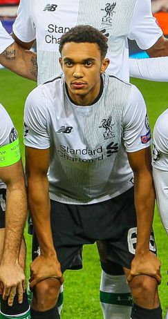 2017년 리버풀에서 경기에 나선 알렉산더아널드