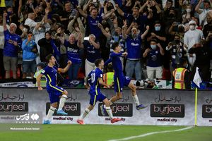 2021년 FIFA 클럽 월드컵 결승전에서의 풀리식 (중앙)