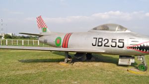 방글라데시 공군 박물관의 F-86 세이버