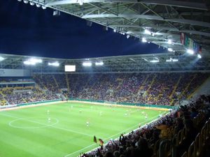 2009년에 개축된 드레스덴의 경기장