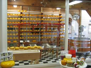 네덜란드(the Netherlands) 자안스타드의 치즈 공장