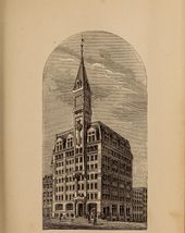 뉴욕 트리뷴 건물은 현재 로어 맨해튼의 원 페이스 플라자 자리이다.