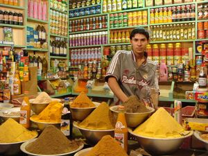 2007년 4월 나시리야의 향신료 가게