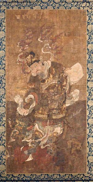 비루팍샤}}) 그림. 13세기, 일본.