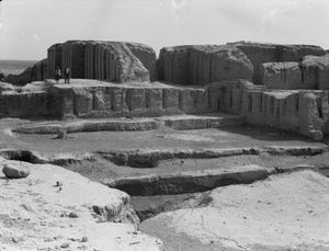 발굴 당시 키시 유적