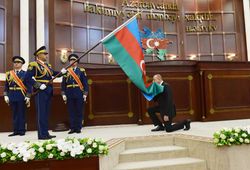 2018년 알리예프 대통령 취임식